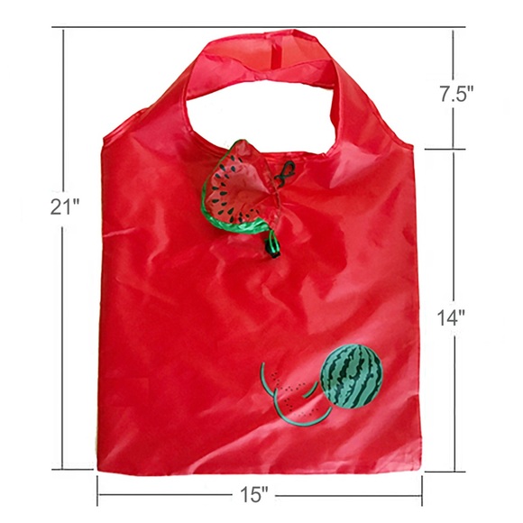 4 Fruity Reusable Bags - NWT - Picture 8 of 9